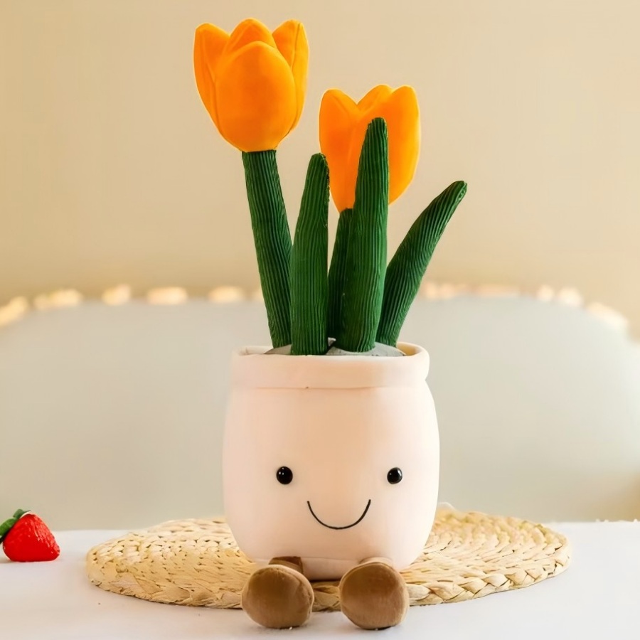 Echeveria Succulent - @@Levensechte Tulp Vetplanten Pluche Knuffels Diverse