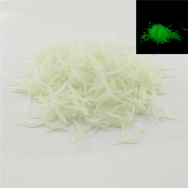 60pcs 4cm Vissen Siliconen Lic - Aglaonema Red recensie en prijs